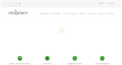 Desktop Screenshot of embracefund.org